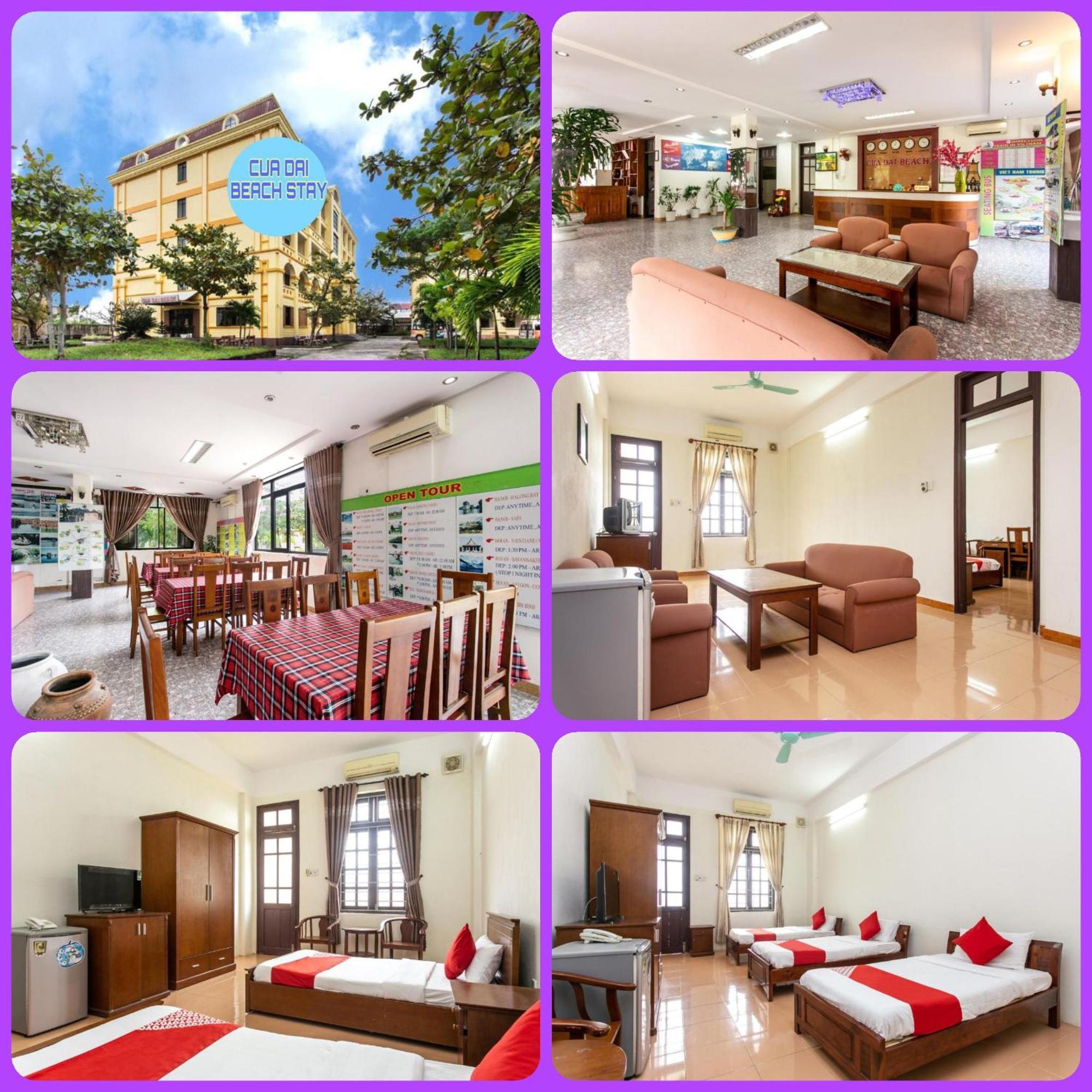 Cua Dai Beach Hotel View Beach & River An Luong Екстер'єр фото
