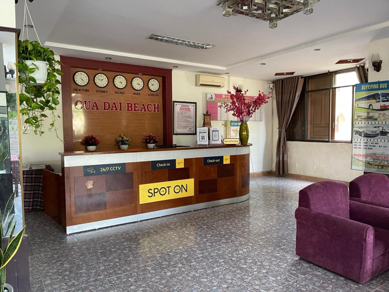 Cua Dai Beach Hotel View Beach & River An Luong Екстер'єр фото